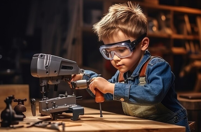 Woodworking For Kids: Fun and Safe DIY Projects guide for Parents